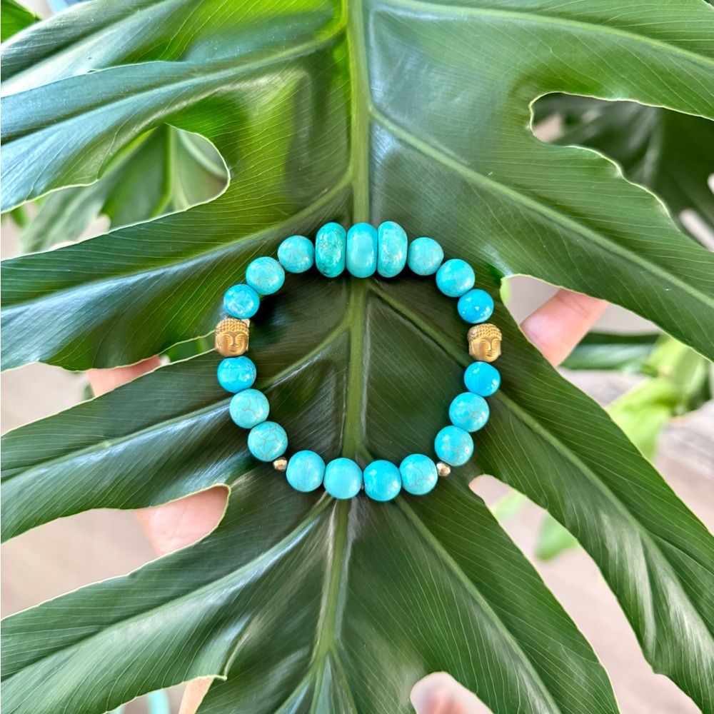 Stones of Stillness – Howlite & Hematite Bracelet (one)